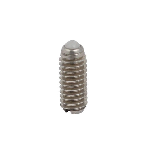 Straight Up M4 Slotted Ball Plunger Set With Polyacetal Tip And Hardcore Grip Stainless Spring 10 Pack Quick Detent Pins For Shop Builds And Gear Repair No Sweat Tool Components
