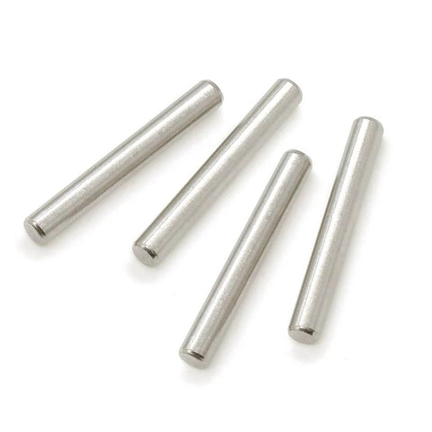 Heavy Duty 50 Pack 304 Stainless Steel Dowel Pins 4mm By 40mm For DIY Projects, Shelves And Fixtures, Shelf Support Pegs
