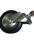 Built Different Heavy Duty Swivel Caster Wheels 4 inch stainless steel wheel for industrial drain cart and oil fluid handling.