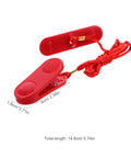 Red Replacement Treadmill Safety Key and Emergency Stop Clip for treadmills with dual insert design and easy installation, 14.6cm long.