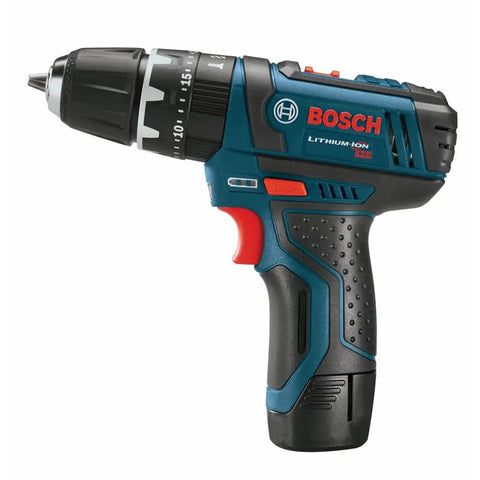 12V Max 3/8 Inch Hammer Drill Driver Bare Tool for Pros, ultra lightweight power, compact design handle, close-up view