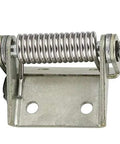 Built Tough Heavy Duty Stainless Steel Cabinet Door Hinge For Industrial Use, shown in front view, highlighting spring mechanism.