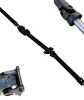 Heavy Duty Rear Driveshaft Support For Lexus Rx330 Rx350 And Toyota Highlander, 89 inch steel tube bracket, plug and play setup.
