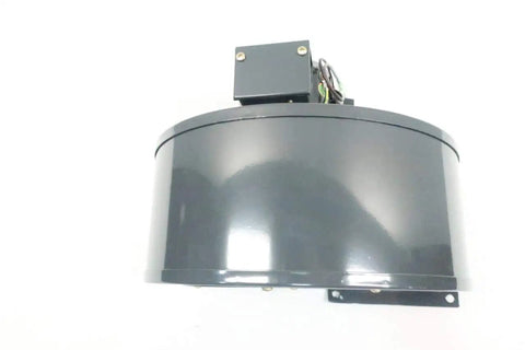 Heavy Duty General Purpose Blower With 273 CFM Output And 1640 RPM Speed Built Tough For Shop Work and Garages, top view of compact black housing.