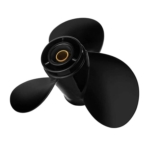 Beefy Aluminum Boat Outboard Propeller Nine And A Quarter Inch Diameter 10 Pitch 3 Blade 13 Spline Right Hand Rotation For 8 15HP Johnson Evinrude OMC BRP Stern Drive 778772