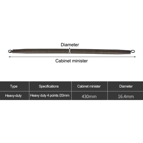 Durable Manual PVC Wire Tube Spring Bender Tool For Smooth Pipe Bending On 16Mm To 32mm Conduit, 430mm long steel spring