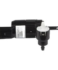 Premium Direct Fit Front Windshield Washer Pump For Gmc 2021 2022 Pickup Trucks 84801575 1Wp0052 shown at an angle with a detailed view of the connector.