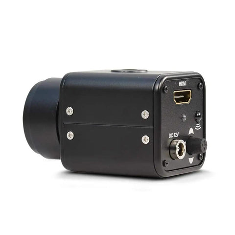 HDMI Camera for Security and Studio Use, 2160P30/25/24 and 1080P60/50/30/25 Capable, 8MP 1/2.8 CMOS Sensor, side view