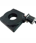Heavy Duty Top Shelf 100Mm Rotary Turntable With 0.02 Precision Stepping Motor Drive and 360 Degree Worm Gear Indexing Platform view with motor.