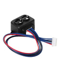 Do It All LiDAR Sensor Kit With USB TTL Adapter And Dupont Cable For Raspberry Pi Arduino STM32 Drones Industrial Robots And Smart Home Projects 0.2 To 8 Meter TOF Distance showing front view with wires connected.