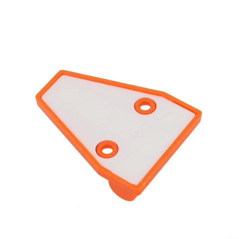 Orange T Shaped 2 Way Bubble Level For Caravan For Motorhome For Camper, compact orange and white design with pre-drilled holes.