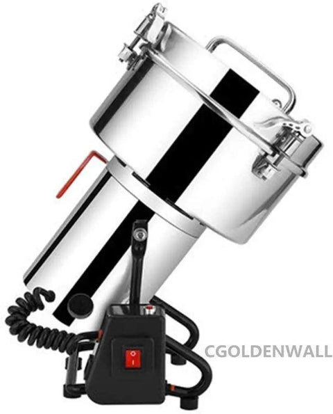 High Speed Electric Grain Mill Grinder Pulverizer For Kitchen Use, Vertical Design, 80 To 300 Mesh Powder Mill