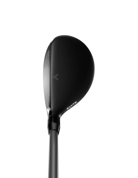 Elyte X Hybrid With Adjustable Heel Toe Weights For Custom Shot Shape, clubhead view, 13g Tungsten And 3g Aluminum Weights Swap