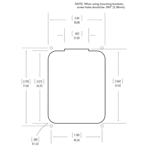 Technical diagram of Folk Guitar Pickup Preamp With Built In Tuner And EQ for Acoustic Electric Guitars solder-free install