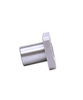 Side view of Square Flange Linear Bearing Kit LMK8UU 8x15x24mm, showing metal structure and flange design.