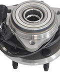 Front Wheel Hub Bearing Assembly With ABS 5 Lug for Ford Explorer 1995 to 2001 with visible ABS sensor