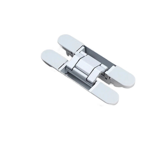 2 Pack Invisible Door Hinges For Outward Opening Doors With Hidden Three Dimensional Adjustable Cross Hinge 180 Degree Swing Wood Door Hardware Silver 177 28