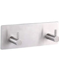 Heavy Duty Adhesive Wall Hooks That Are A Total Game Changer For Bathroom And Kitchen Organization Rust Proof Metal Hangers with dual hooks