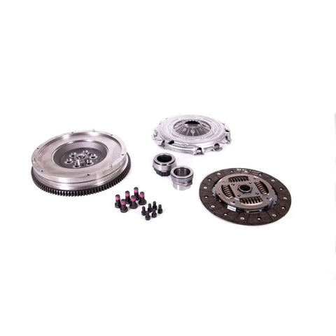 Turnkey Clutch Flywheel Conversion Kit for BMW 328i 325i 528i Z4 3.0L Inline Six Automatic to Manual Swap parts including hardware.