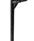 Durable Iron BMX Seatpost, 350mm Length, 27.2mm Diameter, Black Finish For Street Ride And Park Tricks