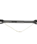 Heavy Duty PTO Shaft For Tractors Featuring 1-3/8 Inch 6 Spline Round Implement End And Rock Solid Carburized Steel Universal Joint.