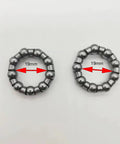 19mm ball bearing rings for Bottom Bracket Crank Axle Square Taper 5S 148mm Length 52mm Mid Size Universal Fit