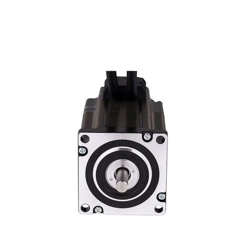 Front view of Closed Loop Stepper Motor Servo with Encoder for CNC Router, High Torque, High Precision, showing sturdy Japanese bearings.