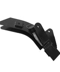 Heavy Gauge Steel Rear Right Frame Repair Kit For Jeep Wrangler Tj 1997 2003 Rubicon Sahara Sport, black bracket side angle view.