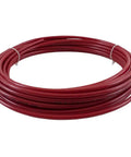 3/8 Inch SAE J844 Nylon Air Brake Tubing 100 Feet Red DOT Approved Heavy Duty Pneumatic Air Line Hose Coiled for Brake Systems