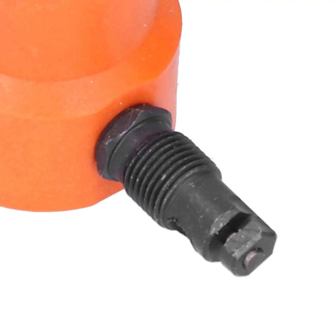 Close-up of Double Head Nibbler for Sheet Metal with ABS Dual Cutter Heads