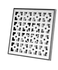 Top Shelf Built Tough Premium Stainless Steel Shower Drain featuring removable odor trap and fast flow drainage channel, square design.