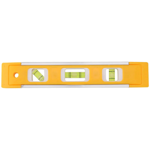 Heavy Duty 9 Inch Magnetic Torpedo Level, Dead On Accurate Aluminum Spirit Level With Rock Strong Grip, Built Tough For Nailing Every Handyman Layout Job And Delivering Straight Results Guaranteed Professional Grade Calibrated Tube Design