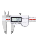 Digital Caliper IP67, 0.01mm, Stainless Steel showing measurement display at 15.88mm for precise diameter depth.