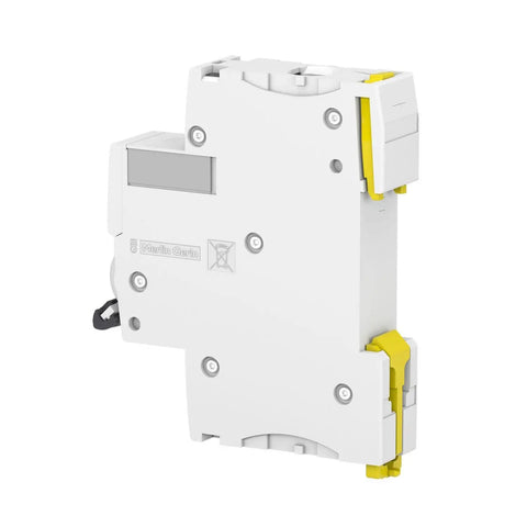 Heavy Duty One Pole Miniature Circuit Breaker Featuring 40A C Curve Protection For Smooth Electrical Panel Upgrades In Crisp White Finish