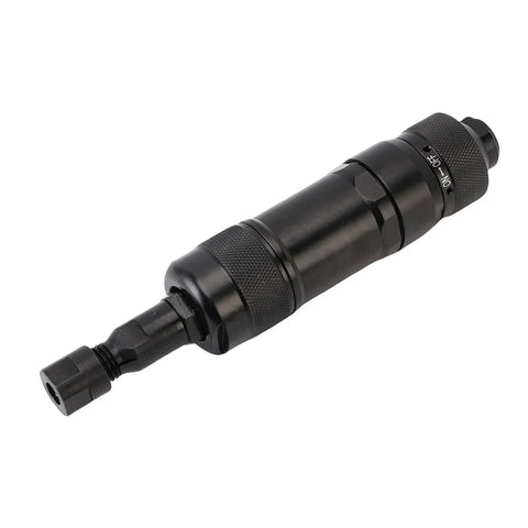 Top Shelf High Speed Air Powered Die Grinder Bad Boy At 24000 Rpm lightweight black metal tool for grinding and polishing metals and stones.