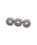 ABEC-3 Bearings 10 Pack 2x6x2.5mm For Hobby RC Cars And Trucks Black Sealed Ball Bearings With Shielded Cores