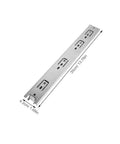 Stainless Steel Drawer Slides With Ball Bearing Hella Smooth Silent Glide 14 Inch Full Extension Rails For Kitchen Cabinets