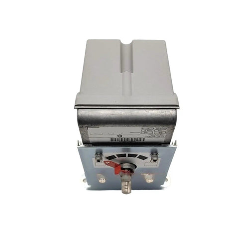 Heavy Duty Rock Solid Ecm3000G910 Servomotor Burner Damper Actuator For Industrial Boiler And Hvac Controls in silver and gray color.