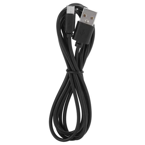 Black USB charging cable for Electric Rotating Display Stand For Jewelry Watch Cosmetics And Toys 3 Speeds 360 Turntable.
