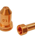 Pro Grade Consumables Kit For NT75CNC Torch On LTP7500CNC And LTP8050CNC, copper nozzle and electrode visible.