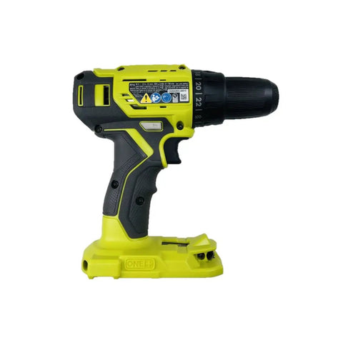 Side view of Cordless 18V Half Inch Drill Driver With Keyless Chuck, Adjustable Torque, Long Battery Life, ONE Plus System, Tool Only