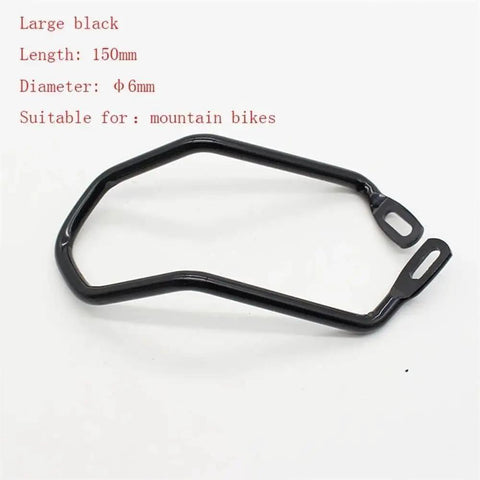 Rear Derailleur Protector For Mountain And Road Bikes, Bombproof Steel Chain Guard And Hanger Shield, 150 Mm Length