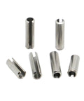 Heavy Duty Workhorse Slotted Spring Pins In 304 Stainless Steel For Secure Fastening In Drilled Holes, Straight Cylindrical Cotter Dowels M1.5 To M8