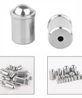 Top Shelf 304 Stainless Steel Ball Plunger Set 20 Piece Detent Spring Screws displaying various sizes and shapes.