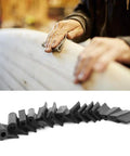 14 Piece Flexible Contour Sanding Pad Kit With 28 Angled Grip Handles For Auto Detailing And Woodcraft Jobs That Keep Your Setup Rad While Crushing Every Curve No Sweat, showing rubber holders and sanding action.