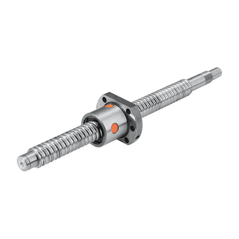 Top Notch SFU2505 Ball Screw 200 to 2550 mm Long 25 mm Diameter C7 Precision With 2505 2510 Flange Single Nut or Double Nut BK BF20 End Machined for DFU2505 Ready for CNC Install