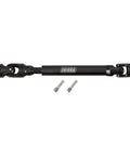 Super Tough Heavy Duty Steel Drive Shaft With Universal Joint For 1/10 RC Car Crawler Rig Adjustable Length 119 To 159 Millimeters Hardened Build