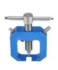 Top Shelf Pinion Gear Puller Kit For Rc Cars And Truggies, Compact Blue Remover Tool with durable aluminum alloy for easy DIY fixes.