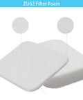 ZU62 foam pads from Must Have Replacement Vacuum Filter Kit For Shark ZU62 ZU60 Navigator Zero M Self Cleaning Brushroll Upright Vacuum Includes 2 Filters 6 Foam 6 Felt Pads And Cleaning Brush Compatible With NV150 NV151 NV251 NV255