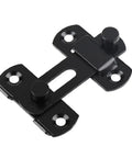 Heavy Duty Stainless Steel Sliding Bolt Door Latch Featuring Smooth Auto Return Flip Lock For Tough Patio Barn Gate Large Size Garage Shed.